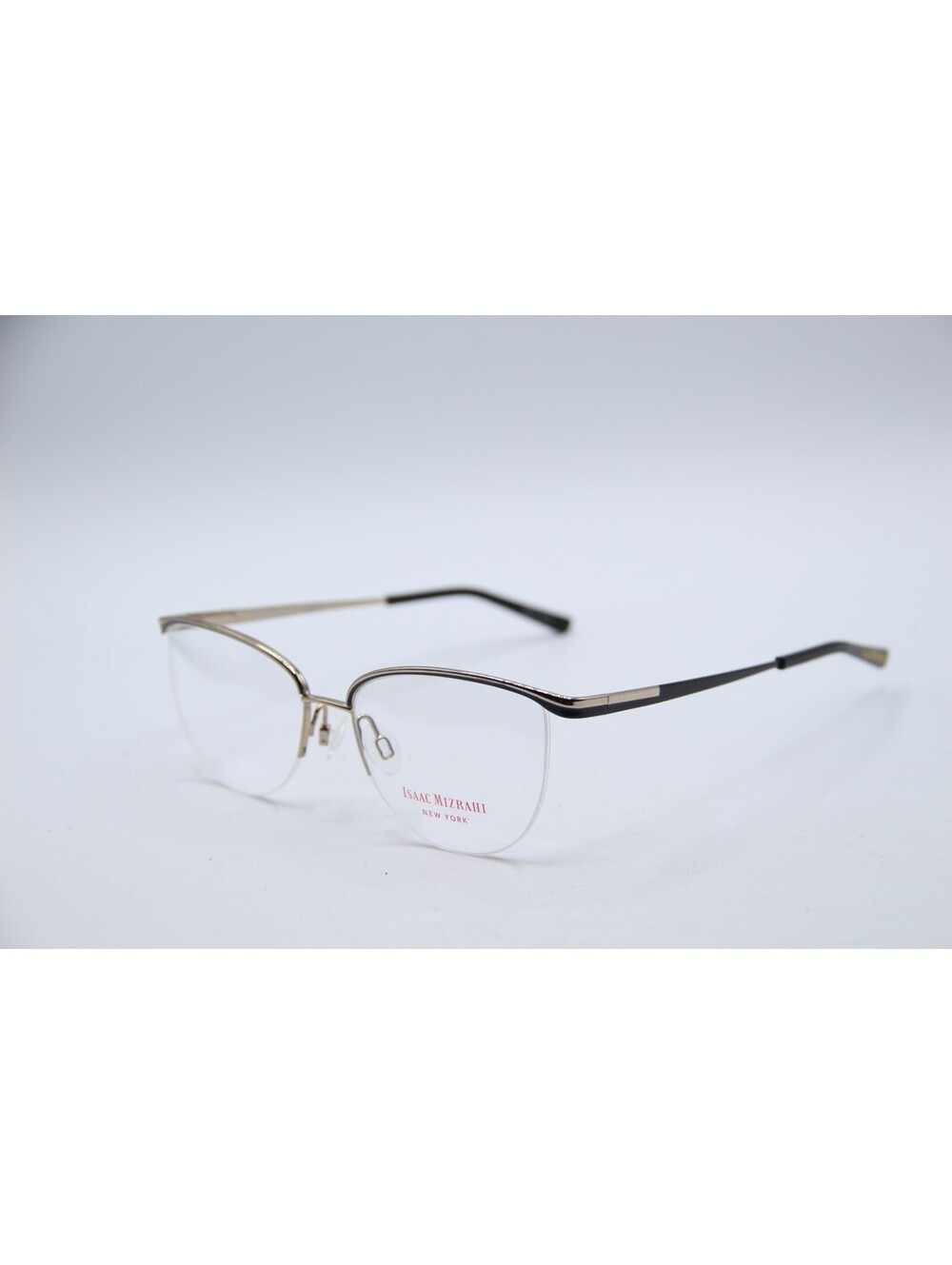 Isaac Mizrahi Im30018 Bk Black Gold Authentic Eyeglasses 51-16-135
